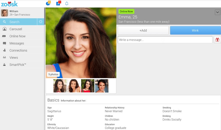 zoosk full site